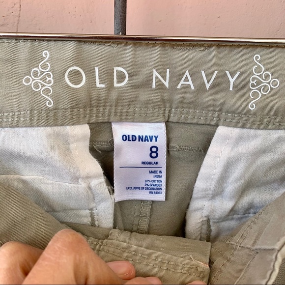 Old Navy Green Lobster Print Trousers 8 Regular - Picture 12 of 13